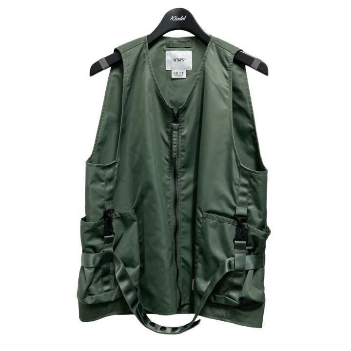 楽天市場】【中古】WTAPS RACK VEST NYLON TWILL ジップベスト 202BRDT 