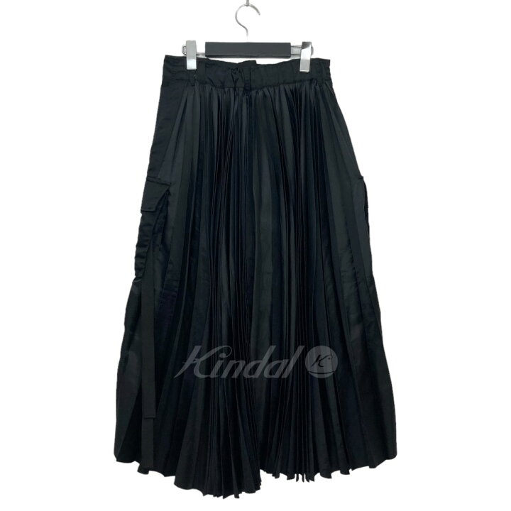 楽天市場】【中古】sacai 21SS ナイロンツイルバックプリーツスカート 