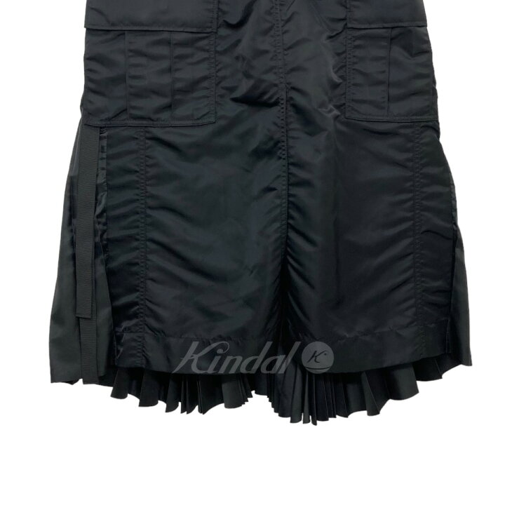 楽天市場】【中古】sacai 21SS ナイロンツイルバックプリーツスカート 