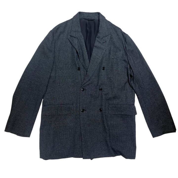 楽天市場】【中古】COMOLI ウールシルクダブルチェスターコート グレー 