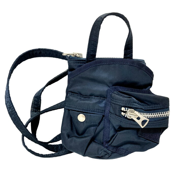 楽天市場】【中古】sacai×PORTER Pocket Bag Small SCU-006 ネイビー 