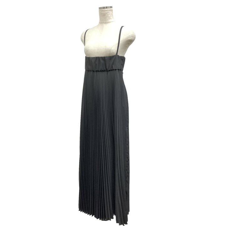楽天市場】【中古】HYKE2023SS ｢TAFFETA PLEATED MAXI DRESSプリーツ 