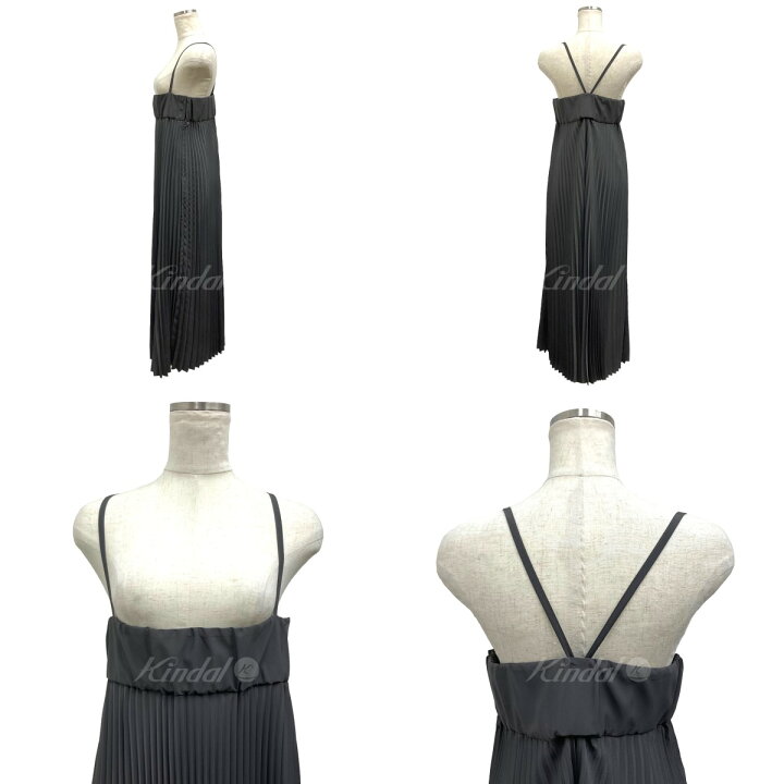 楽天市場】【中古】HYKE2023SS ｢TAFFETA PLEATED MAXI DRESSプリーツ 