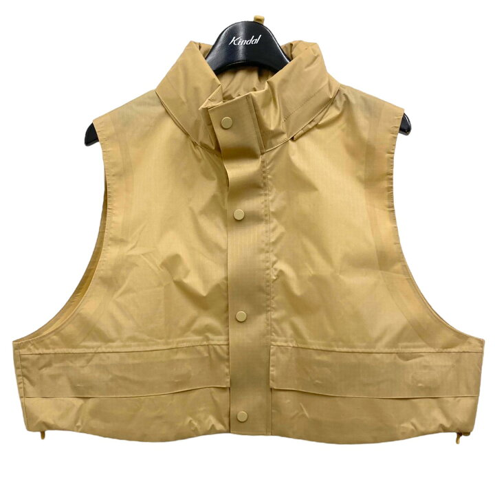 HYKE NYLON MOUNTAIN CROPPED VEST 