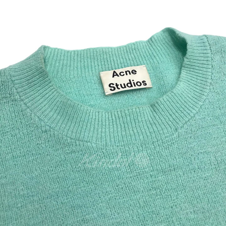 楽天市場】【中古】ACNE STUDIOS カットオフニット ミント サイズ：M 