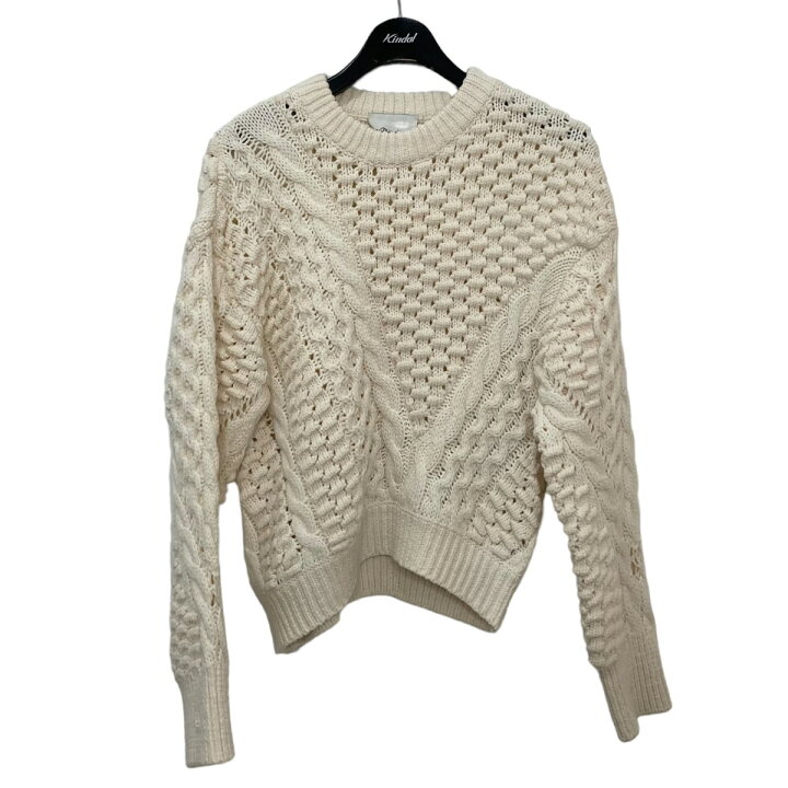 楽天市場】【中古】3．1 phillip lim Wool-Blend Cable Knit Sweater  