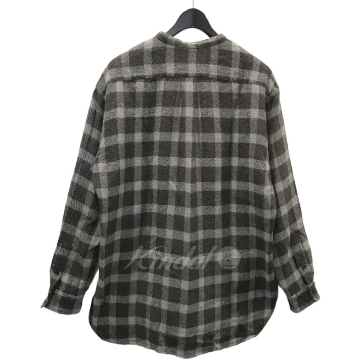 楽天市場】【中古】THE INOUE BROTHERS チェック柄バンドカラー  