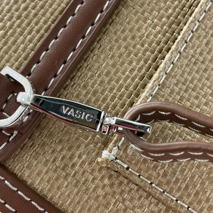 楽天市場】【中古】VASIC Bee Mini Raffia ビーミニショルダーバッグ  