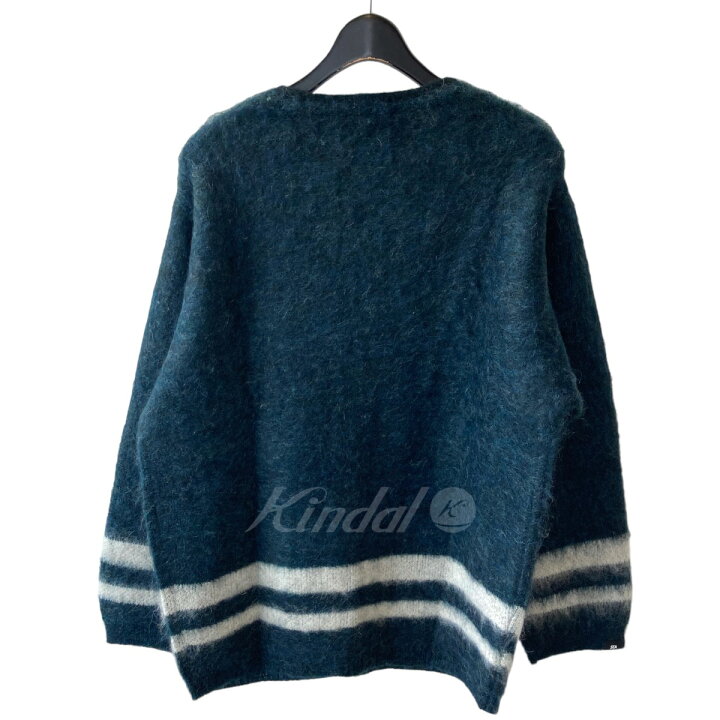 楽天市場】【中古】WIND AND SEA モヘア カーディガン ダークグリーン  