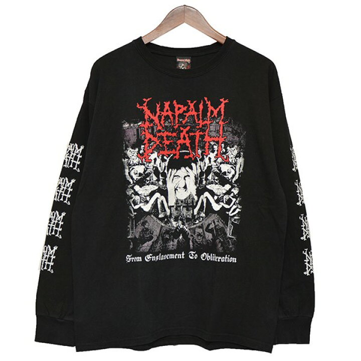 楽天市場】【中古】Napalm Death バンドTシャツ ロングスリーブTシャツ 