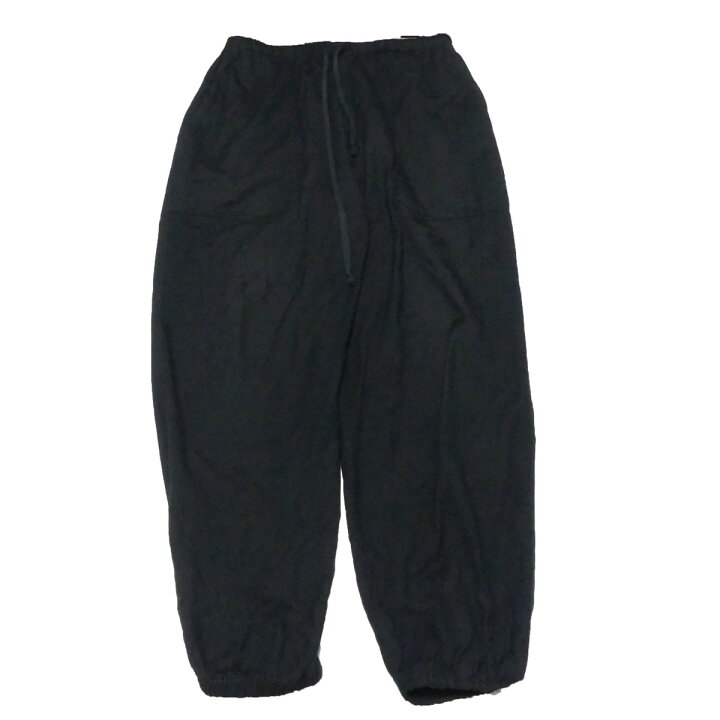 楽天市場】【中古】COMOLI 22AW シルクネル ドローストリング パンツ 