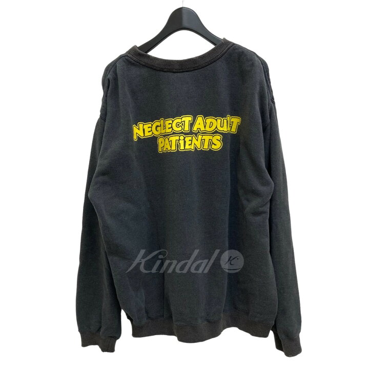 楽天市場】【中古】NEGLECT ADULT PATiENTSUSED加工 スウェット グレー 