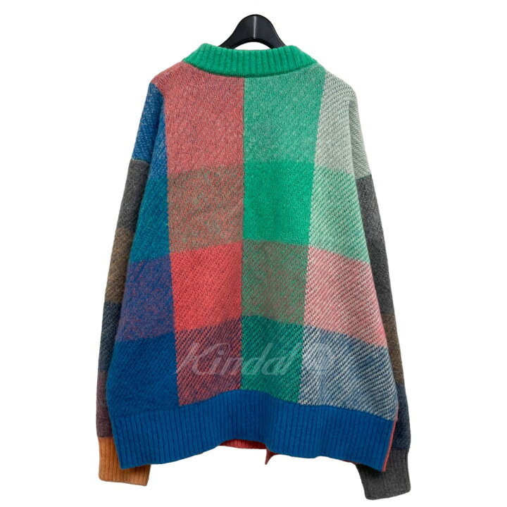 楽天市場】【中古】sacai 2022AW チェックジッパーニット マルチカラー 