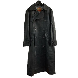 【中古】DIESEL｢Coated trench coat｣コーティングデニムコート インディゴ×ブラック サイズ：XS【価格見直し】