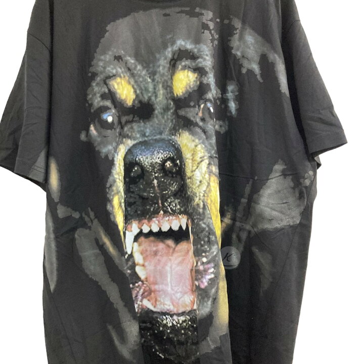楽天市場】【中古】GIVENCHY ロットワイラーTシャツ ブラック サイズ 