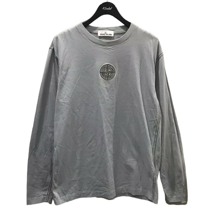 楽天市場】【中古】STONE ISLAND ロゴ刺繍長袖カットソー W LOGO LS 