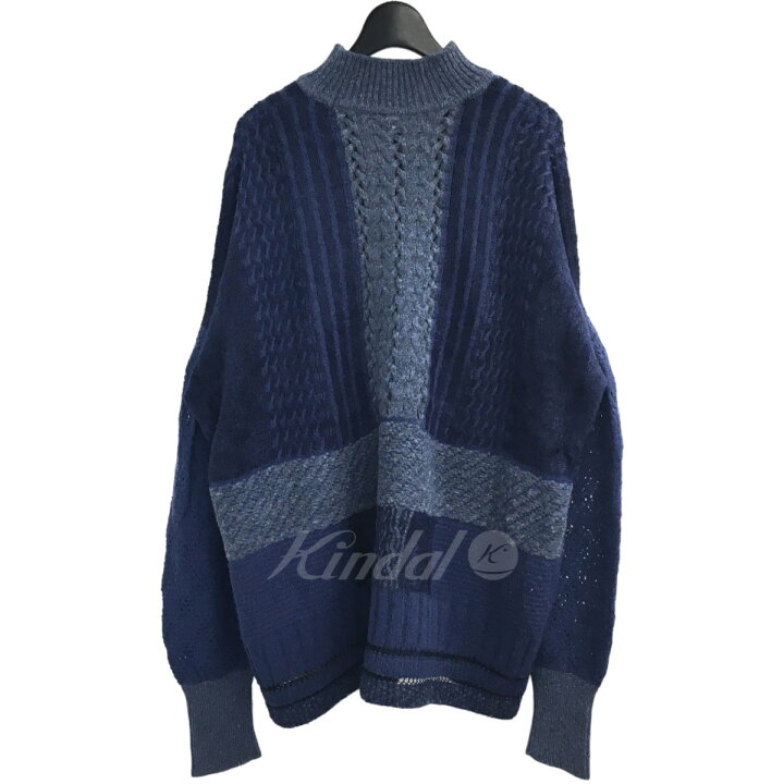 楽天市場】【中古】mame kurogouchi「Mixed Cable Knit Pullover 