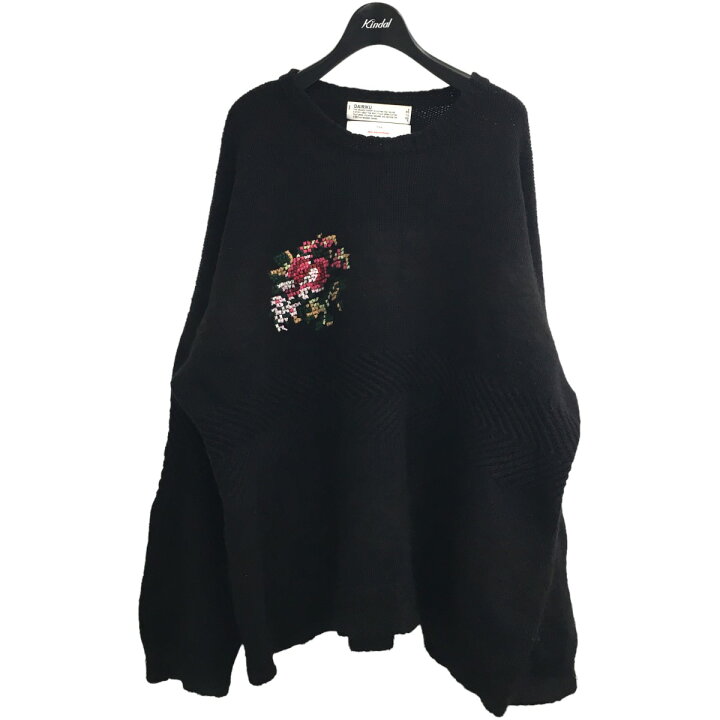 楽天市場】【中古】DAIRIKU21AW フラワーエンブロイダリーニット 