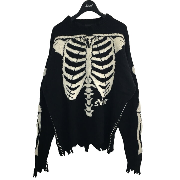 楽天市場】【中古】SAINT MICHAEL×VLONE 22AW「BONE KNIT」 ボーン 