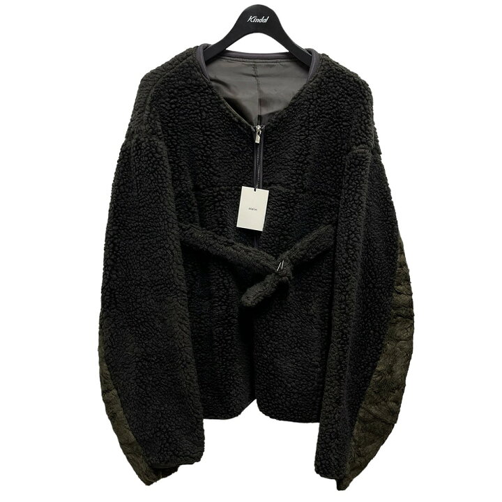 楽天市場】【中古】Stein21AW COMBINED SLEEVE BOA JACKET ブラウン 