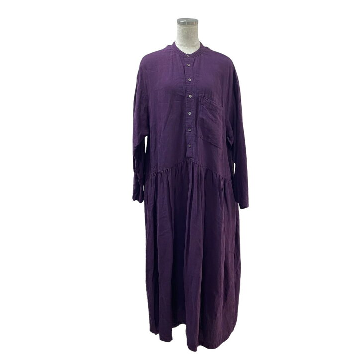 楽天市場】【中古】nest Robe 22AW リネン近江晒切替シャツワンピース 