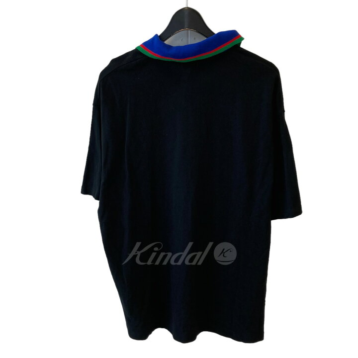 楽天市場】【中古】kolor BEACON 23SS 鹿の子 ポロシャツ ブラック 