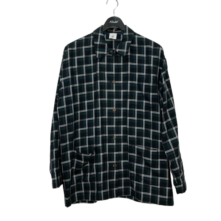 楽天市場】【中古】6(ROKU)BEAUTY＆YOUTH CHECK SHIRT JACKET チェック 
