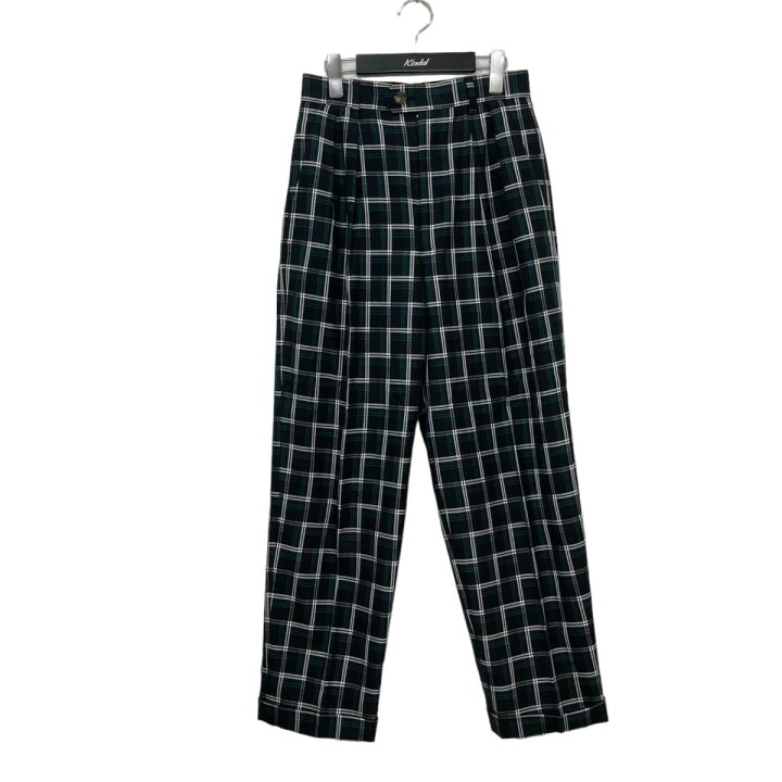 楽天市場】【中古】6(ROKU)BEAUTY＆YOUTH CHECK PANTS チェックパンツ 
