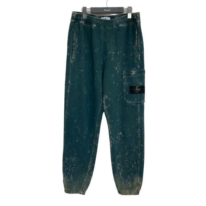 楽天市場】【中古】STONE ISLANDタイダイ スウェットパンツ グリーン 