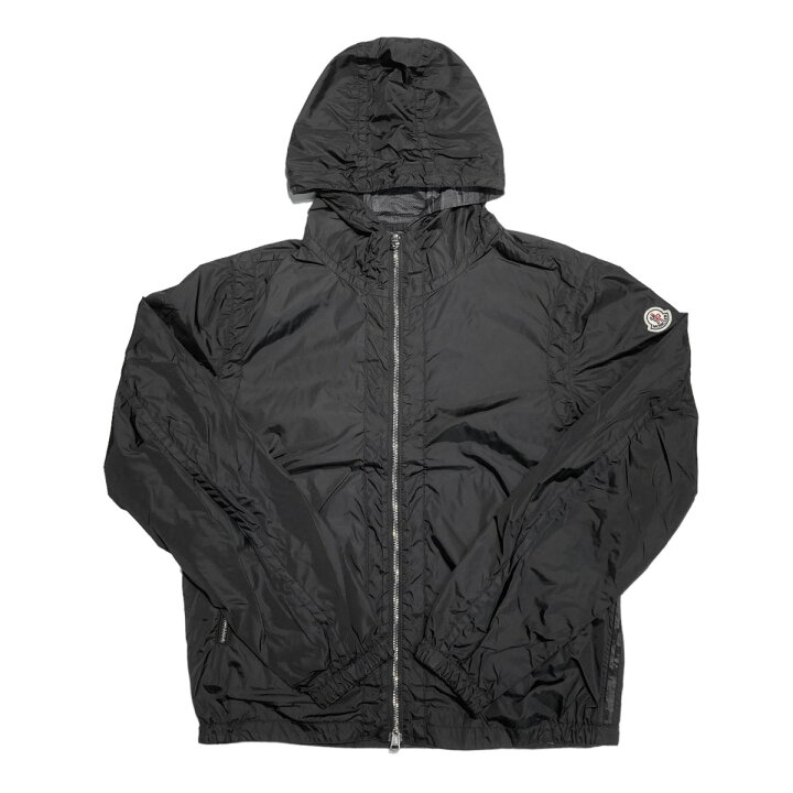 楽天市場】【中古】MONCLER リバーシブルナイロンジャケット ブラック 