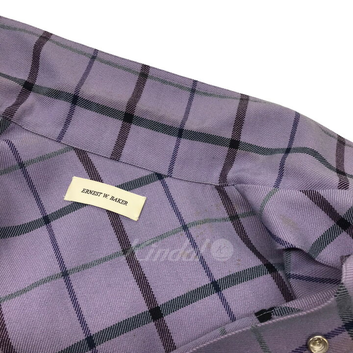 楽天市場】【中古】ERNEST W．BAKER チェックシャツジャケット 