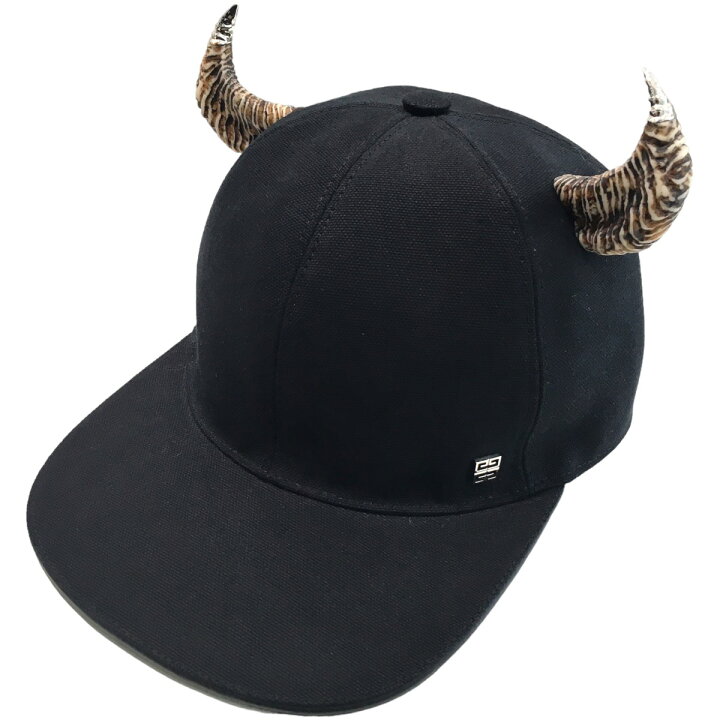 楽天市場】【中古】GIVENCHY ホーン角付きキャップ ブラック 【310823 