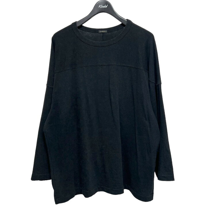 楽天市場】【中古】COMOLI 2023SS フットボールTシャツ ブラック 