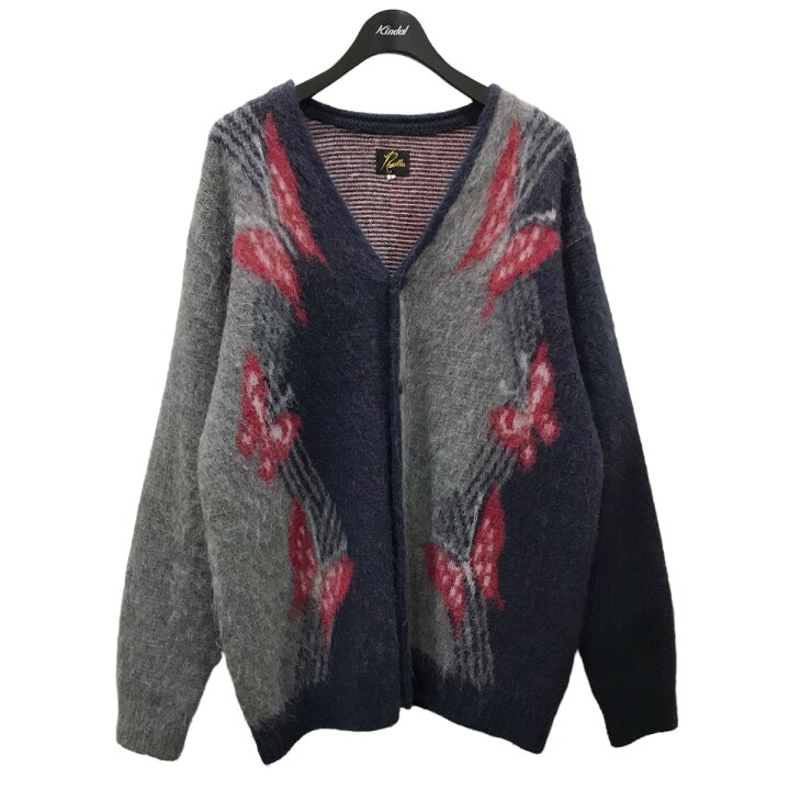 楽天市場】【中古】Needlesモヘア混Vネックニットカーディガン 