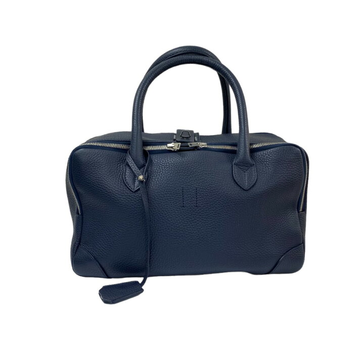 楽天市場】【中古】GOLDEN GOOSE EQUIPAGE ボストンバッグ ネイビー 