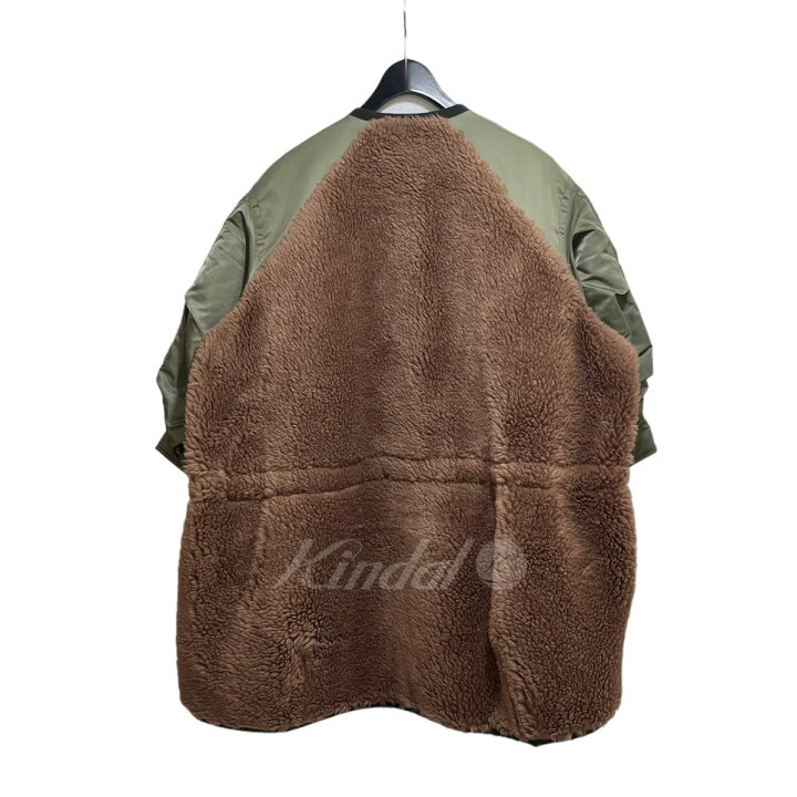 楽天市場】【中古】sacai 22AW｢Faux Shearling x Nylon Twill Coat 