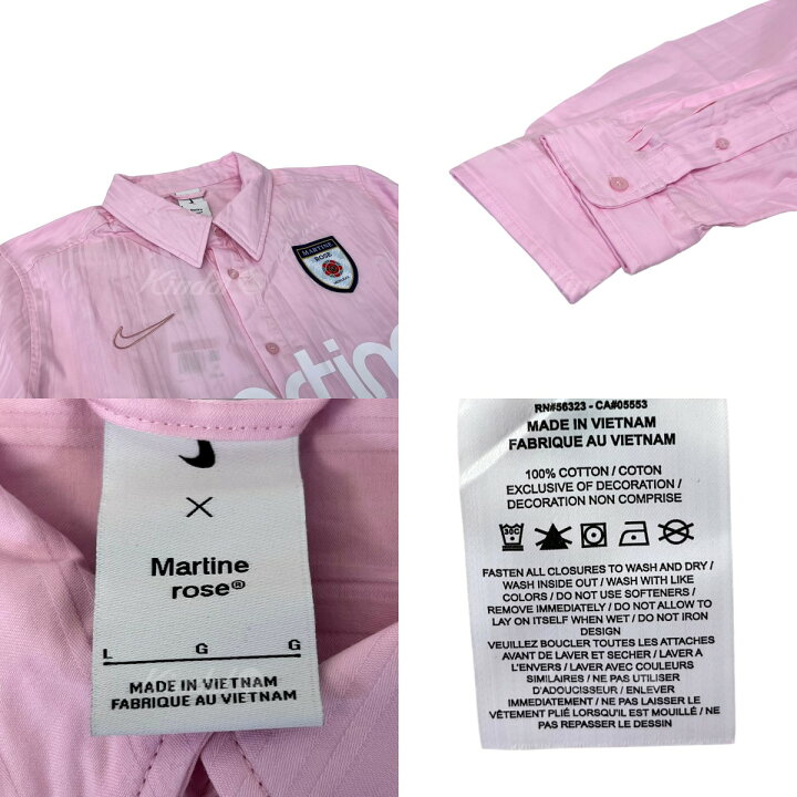 楽天市場】【中古】Martine rose ×NIKE｢Dress Shirt｣ドレスシャツ  