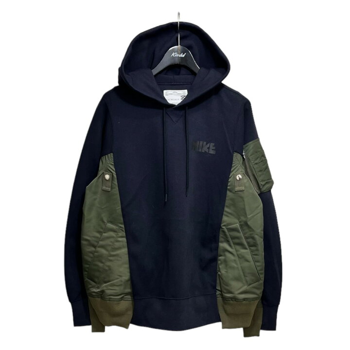 楽天市場】【中古】sacai ｢NRG HOODY｣切替スウェットプルオーバー 
