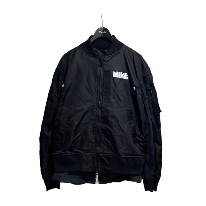 楽天市場】【中古】sacai×NIKE ×NIKE｢Layered Bomber Jacket 