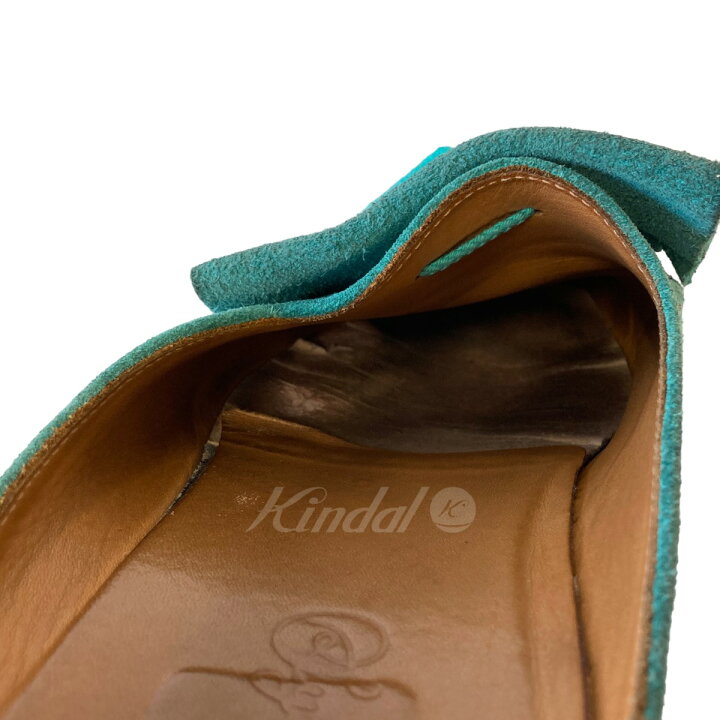 楽天市場】【中古】SYUMAN．Rubbersole mule 23SS-001 グリーン サイズ 