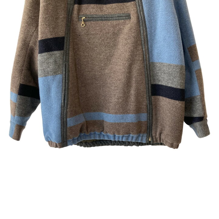 楽天市場】【中古】kolor ランダムボーダーダブルクロスBLOUSON 18WCM 