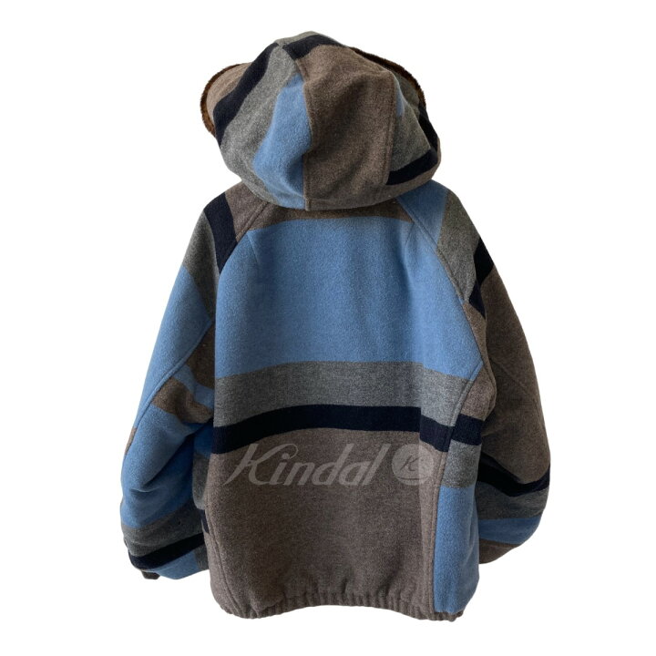 楽天市場】【中古】kolor ランダムボーダーダブルクロスBLOUSON 18WCM 