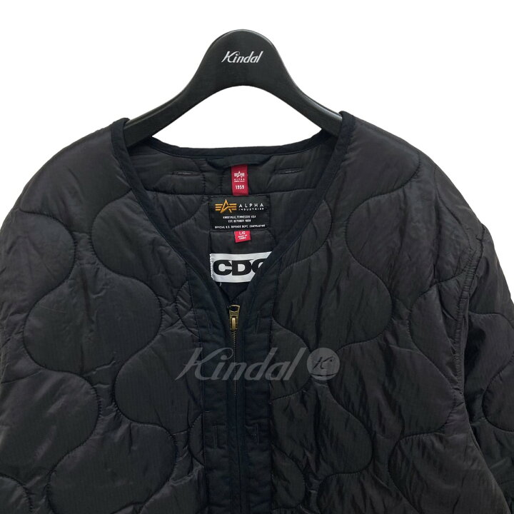 楽天市場】【中古】COMME des GARCONS ×ALPHA INDUSTRIES キルティング 