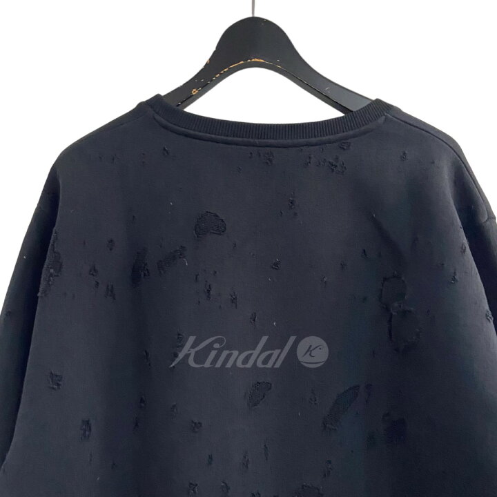 楽天市場】【中古】GIVENCHY ダメージ加工スウェット ブラック サイズ 