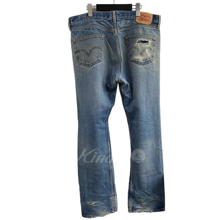 楽天市場】【中古】VETEMENTS×LEVIS17AW 再構築ロゴデニムパンツ 