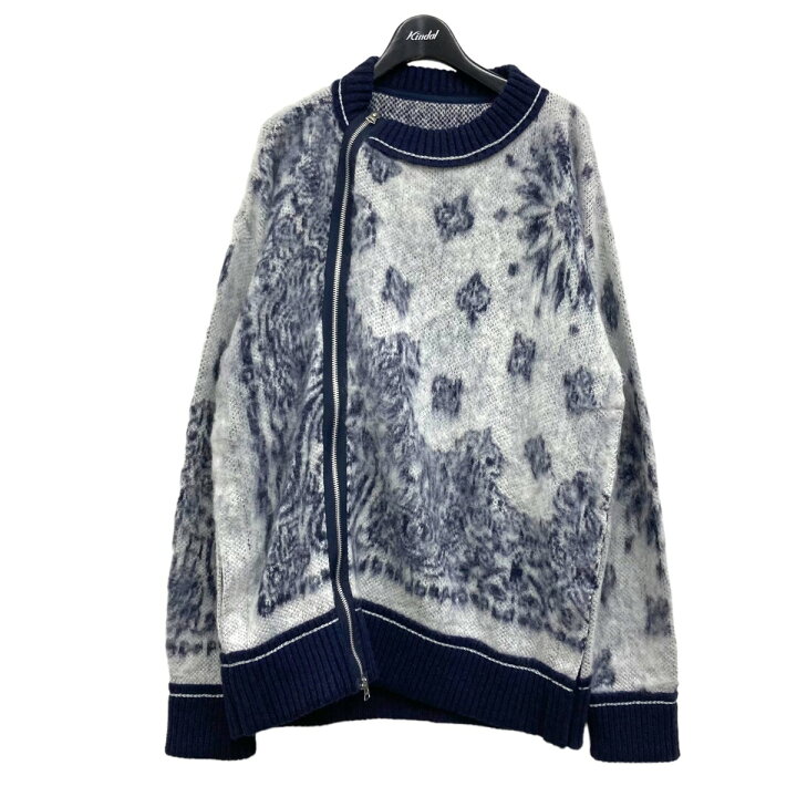 楽天市場】【中古】sacai 2022AW 「Bandana Jacquard Knit Blouson  