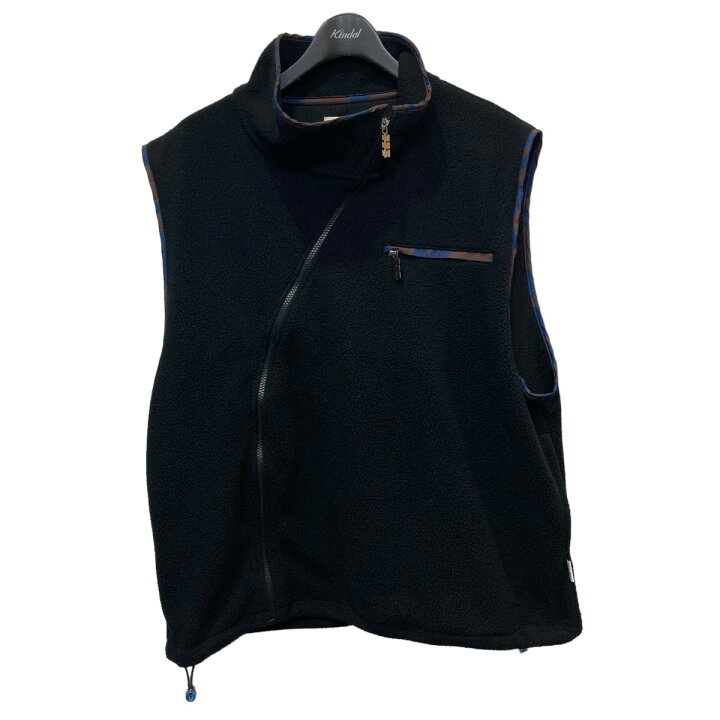 楽天市場】【中古】TTT MSW 23SS パイピングフリースベスト ブラック 