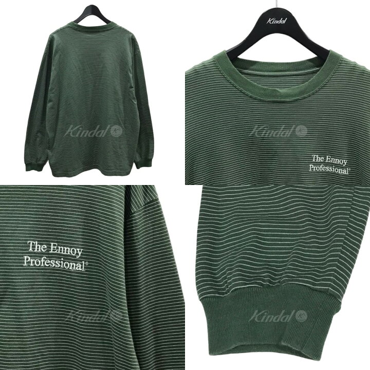 楽天市場】【中古】Ennoy ボーダー柄長袖カットソー L／S Border T 
