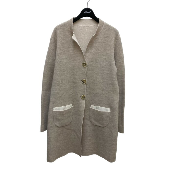 楽天市場】【中古】TONET カシミヤ混 リバーシブルカーディガン  