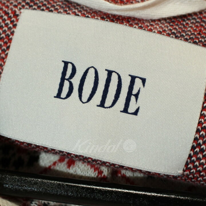 楽天市場】【中古】BODE 22SS ニットジャケット 総柄 長袖 ジャケット 